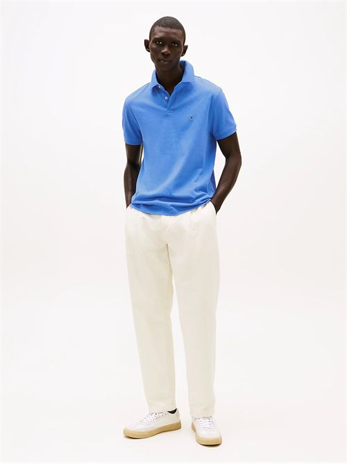 polo uomo blu TOMMY HILFIGER | MW0MW17770C30